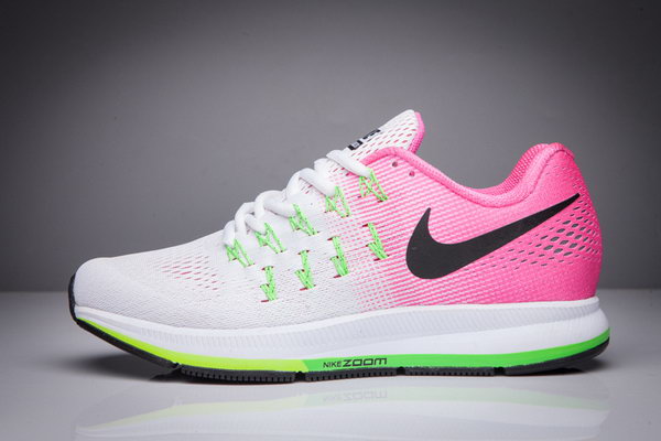 Womens Nike Zoom Pegasus 33 White Pink Black 36-40 Sale